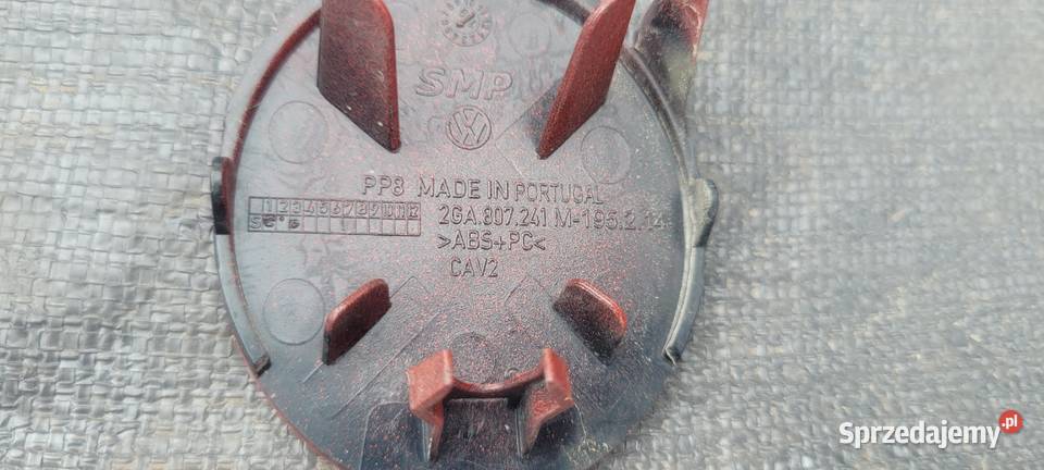 VW TROC 17 ZAŚLEPKA HAKA HAK ZDERZAK PRZÓD osobowe