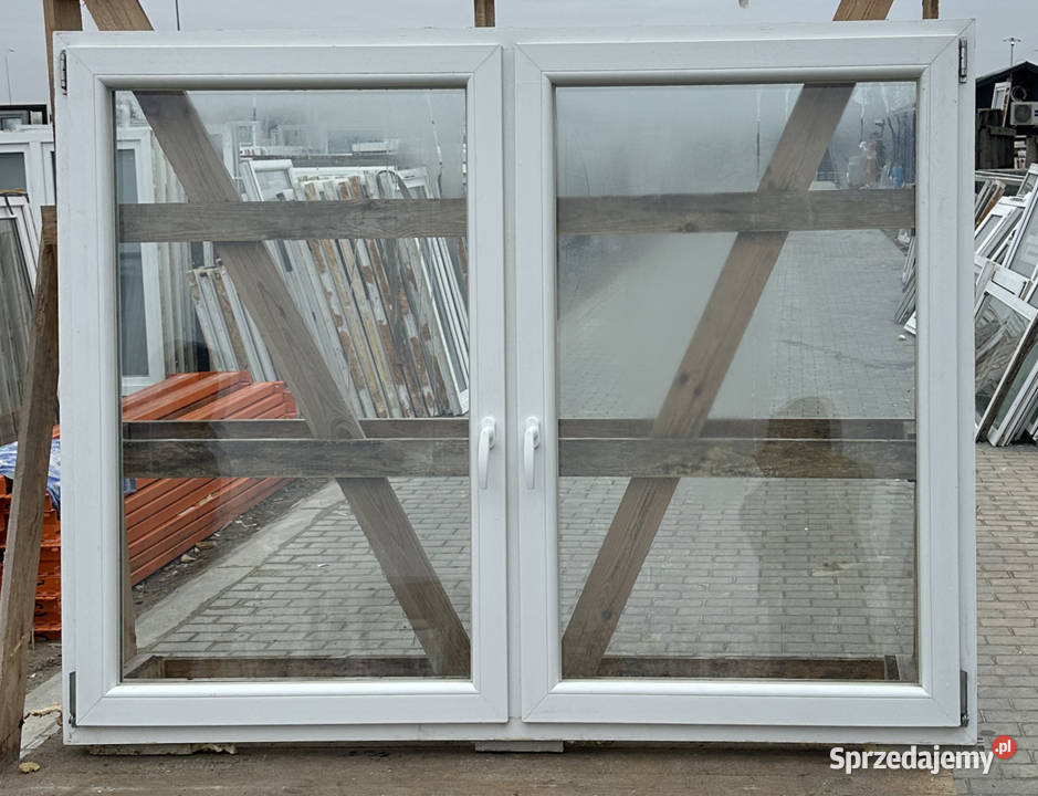 OKNA KacprzaK 196X144 OKNO Używane Plastikowe