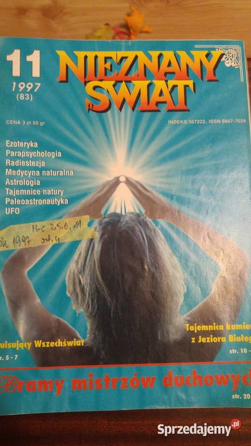 NIEZNANY ŚWIAT czasopismo 1991 roku 37 zachodniopomorskie sprzedam