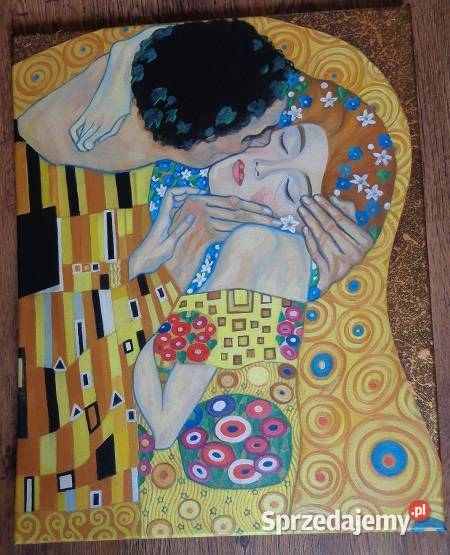 Obraz olejny Pocałunek Klimt 5040 Katowice