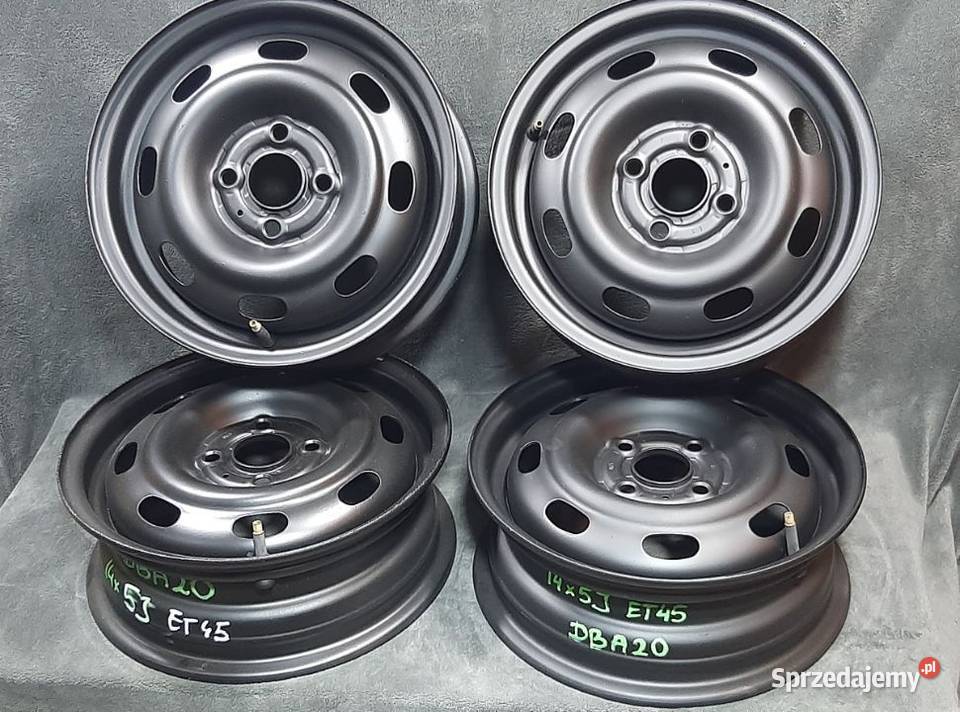 DBA20 Felga stalowa 2 5Jx14 ET45 4x100 CH561 Włoszczowa sprzedam