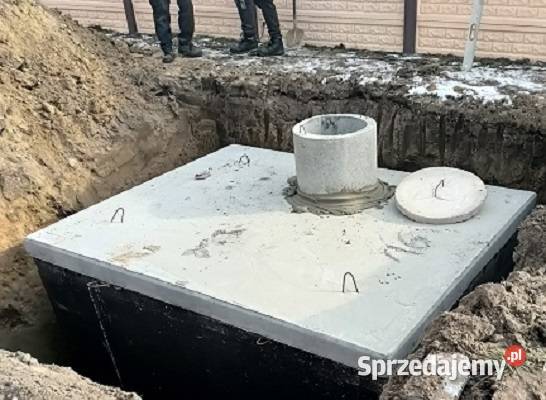 SZAMBO BETONOWE 8M3 WIBROWANE HYDROUSZCZELNIONE Warka