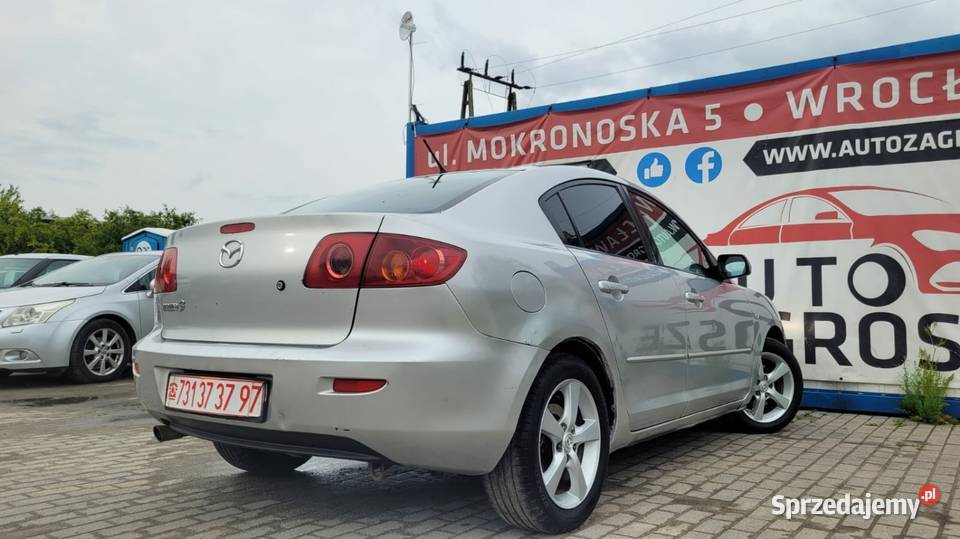 Mazda 3 16 Benzyna LPG Automat Klima Alufelgi Wrocław