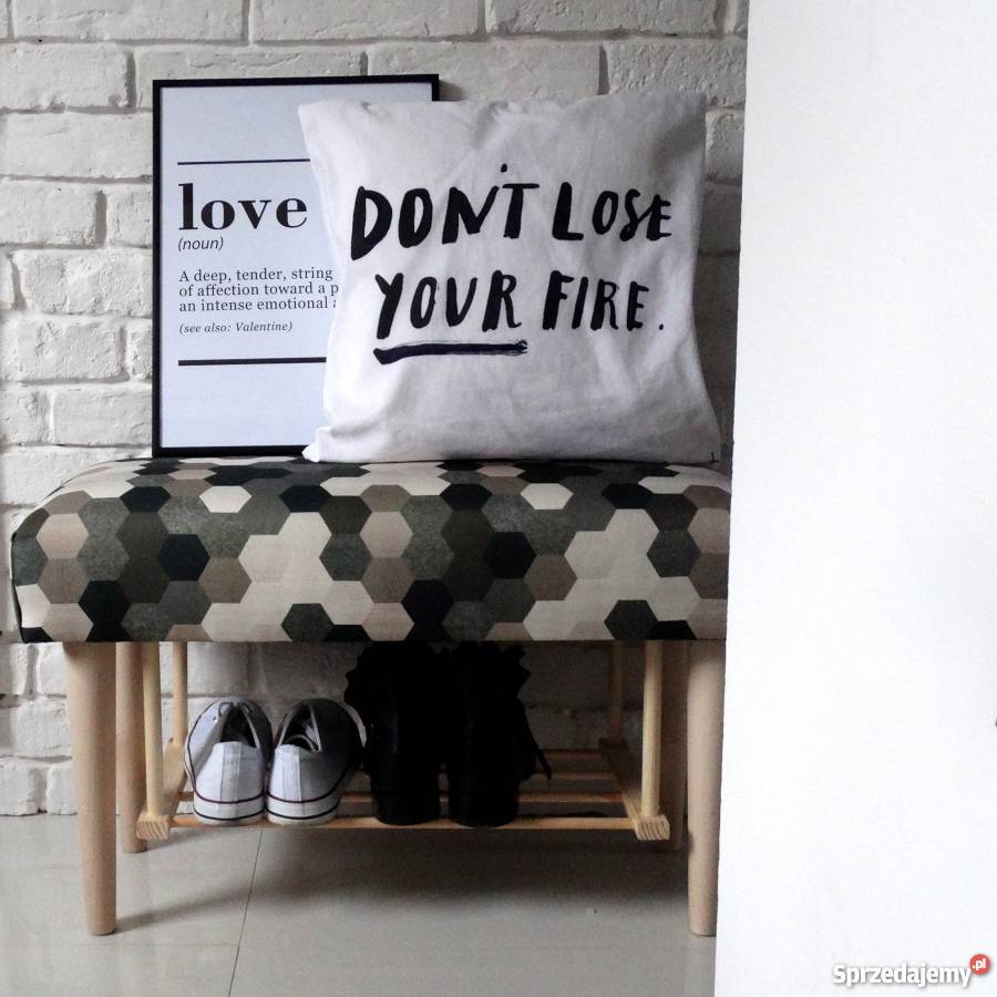 Siedzisko na buty do przedpokoju ławka ławeczka Szczecin