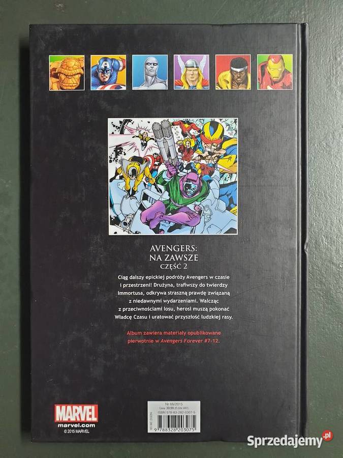Avengers Na Zawsze cz1 i 2 WKKM tom 61 i 66 kredowy papier  Komiksy pomorskie Gdynia
