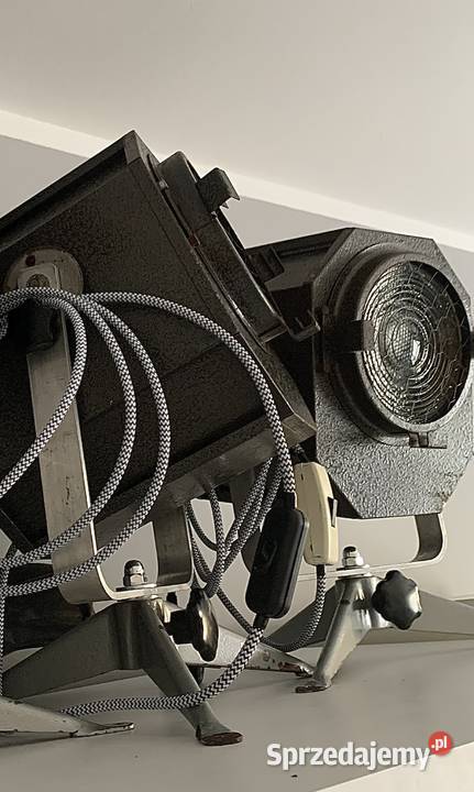 Lampa z PRLu teatralna LOFT