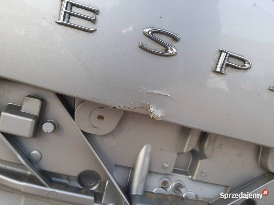 RENAULT ESPACE IV KLAPA BAGAŻNIKA TYŁ 8200005943 Trzciel