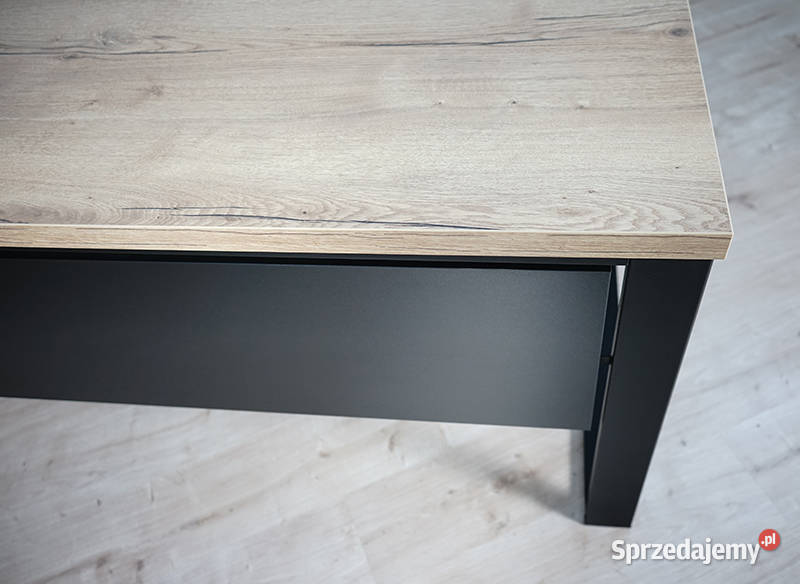 Biurko narożne lewe Dąb Halifax naturalny 160 Biłgoraj