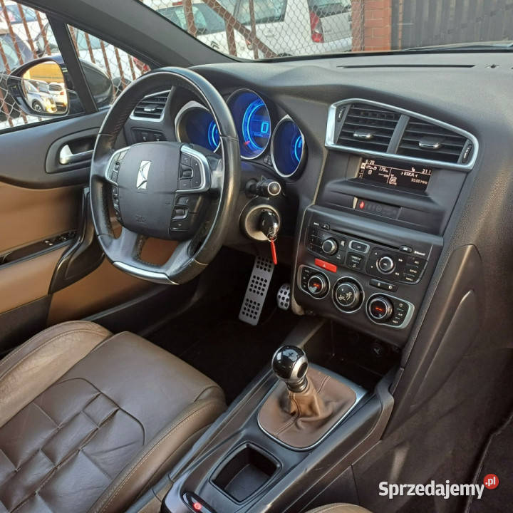 Citroen DS4 163 Skórzana tapicerka Klimatronic podgrzewane fotele Suchorzew sprzedam
