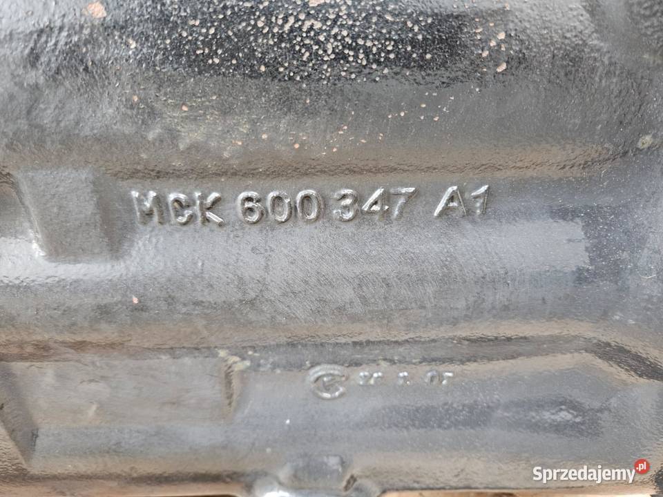 Skrzynia biegów MCK600347A1 012345789R McCormick Wilkowo