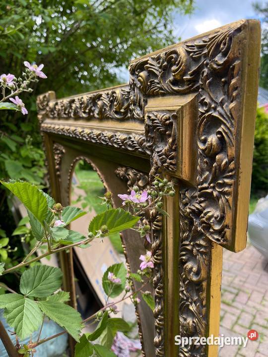 Ogromna drewniana rama do obrazu lustra stare Bystrzyca Kłodzka sprzedam