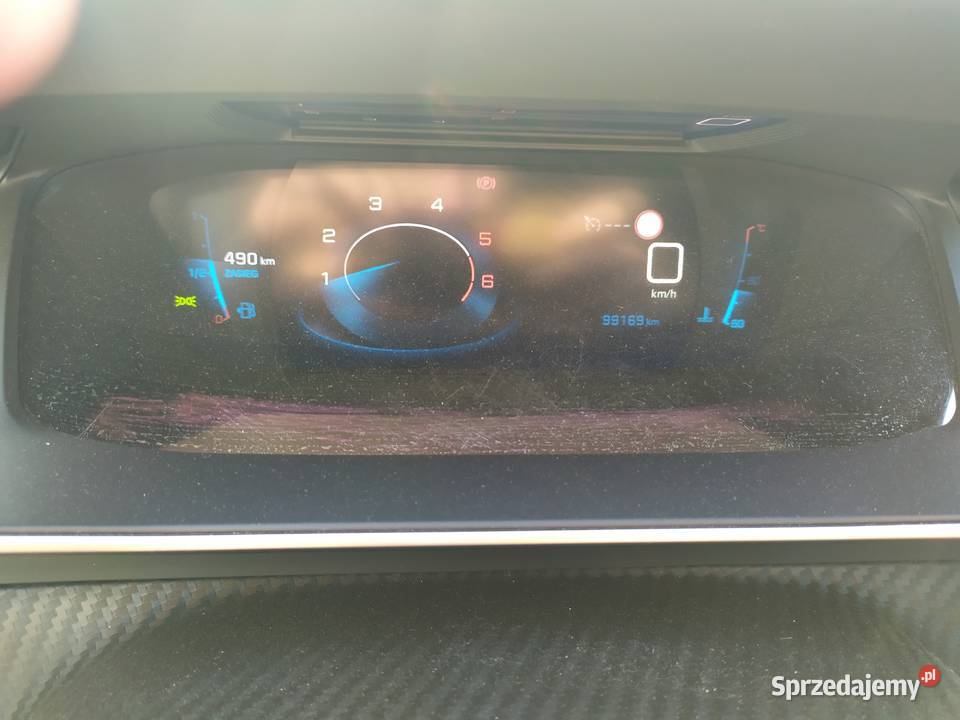 Peugeot 208 15 bluhdi zegary 3d nieuszkodzony Oborniki
