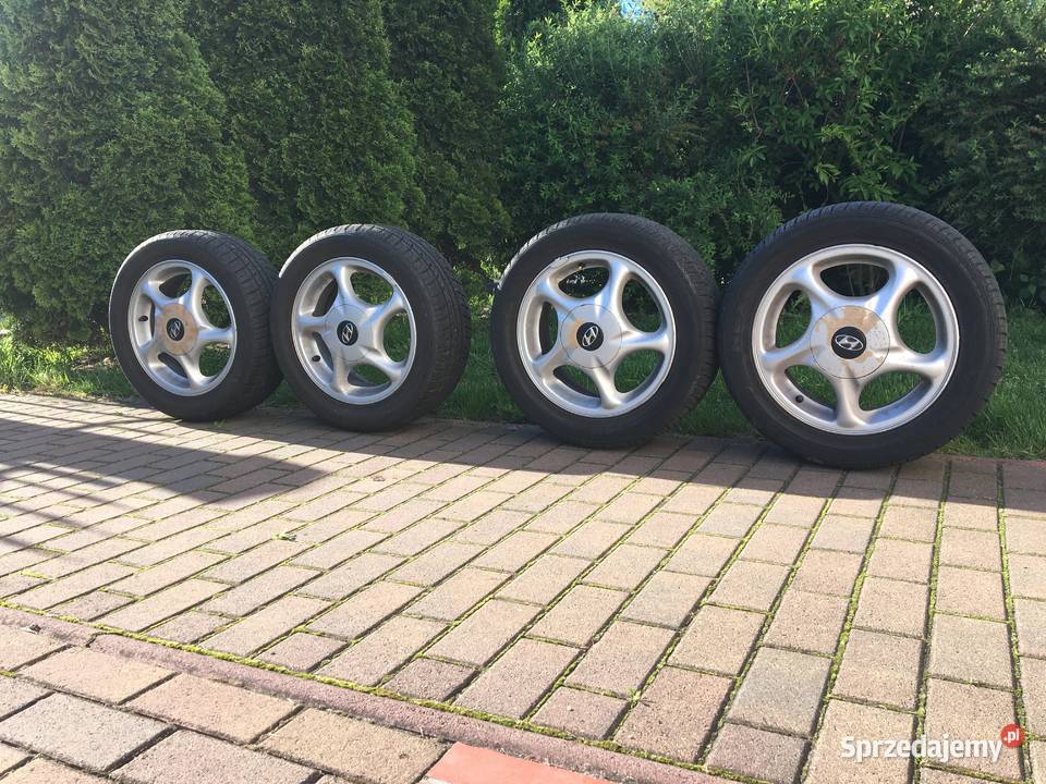Felgi Aluminiowe Hyundai z oponami 2055015 dolnośląskie Pieńsk