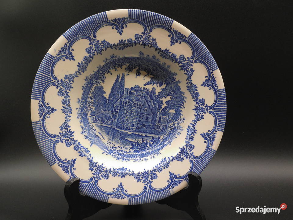 Talerz głęboki do zupy IRONSTONE ENGLAND wielkopolskie Raszków