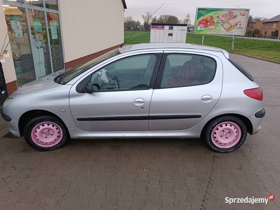 Peugeot 206 2002 r 14 benzyna wielkopolskie Grabów nad Prosną