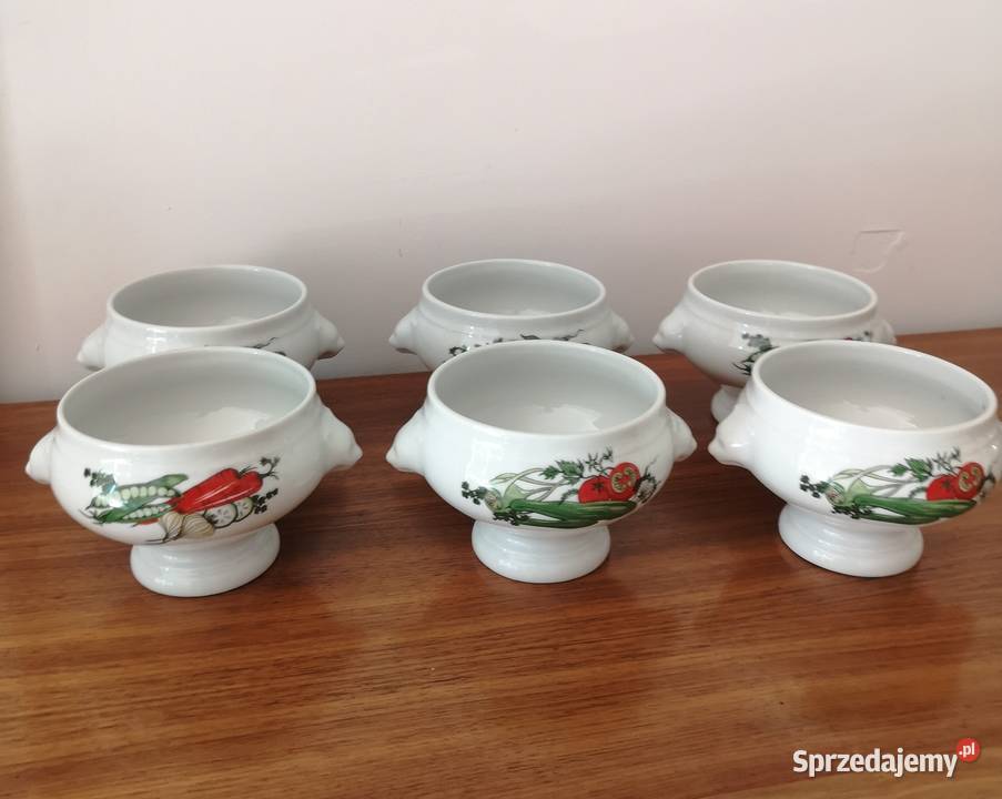 Bulionówki porcelanowe Seltmann Weiden vintage Porcelana i szkło Toruń