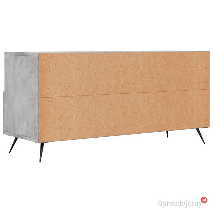 Szafka pod telewizor szarość betonu 102x36x50 mazowieckie