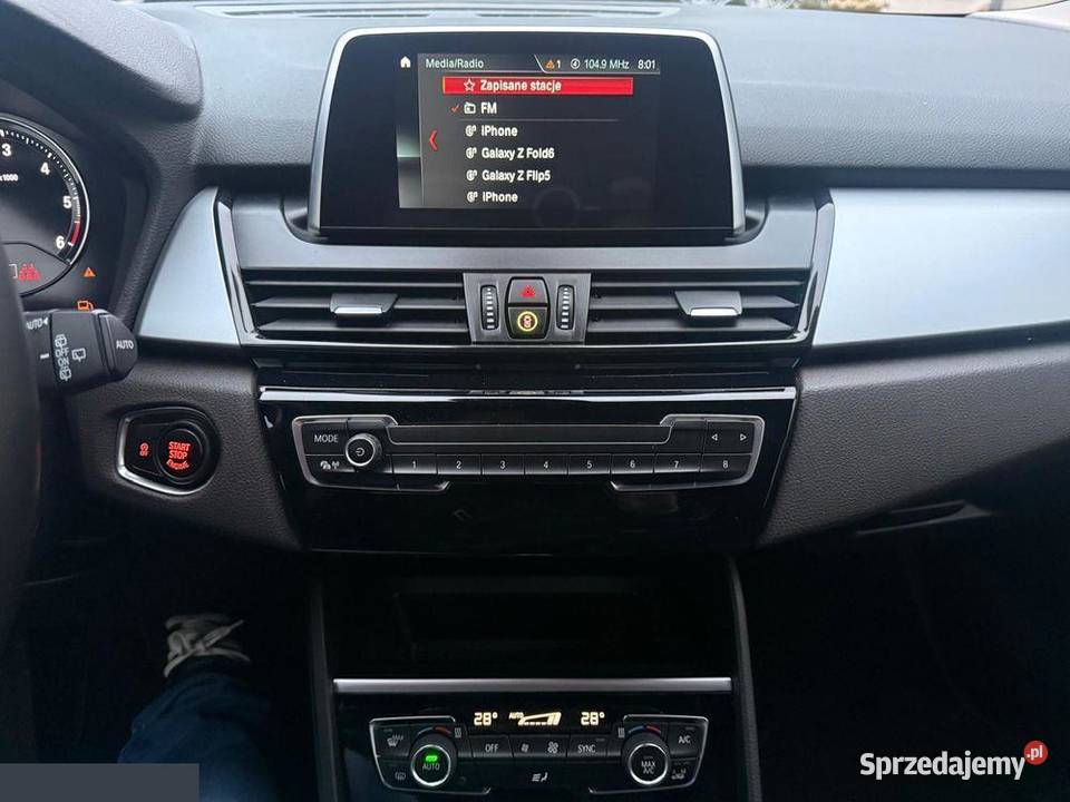 BMW 216d 15d 116 2019r Stan perfekcyjny Możliwa Krotoszyn