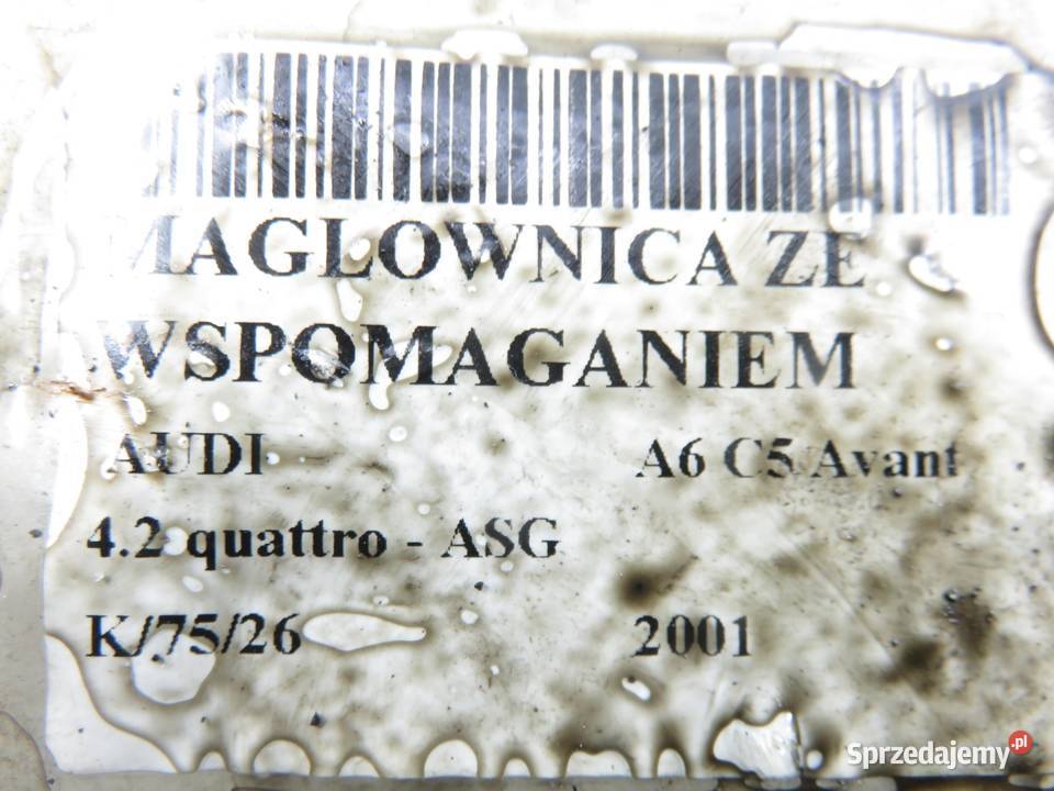 MAGLOWNICA AUDI A6 C5 quattro 4B1422066D