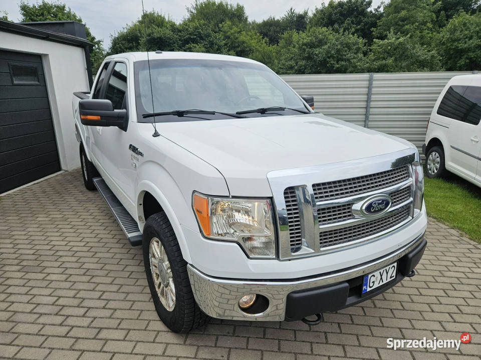 Ford F150 35 V6 370 LARIAT bezwypadek ZADBANY elektrycznie ustawiane fotele Gdynia