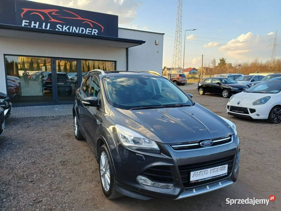 Ford Kuga 4x4 100BEZWYPADKOWY2xPDCNAVIFull elektrycznie ustawiane fotele Chrzanów