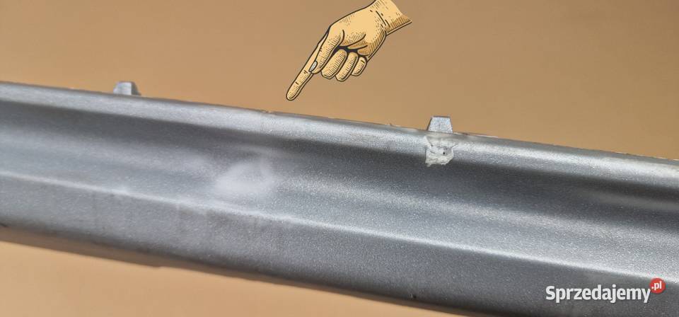 BERLINGO RIFTER LISTWA ZDERZAKA SPOILER TYŁ osobowe sprzedam