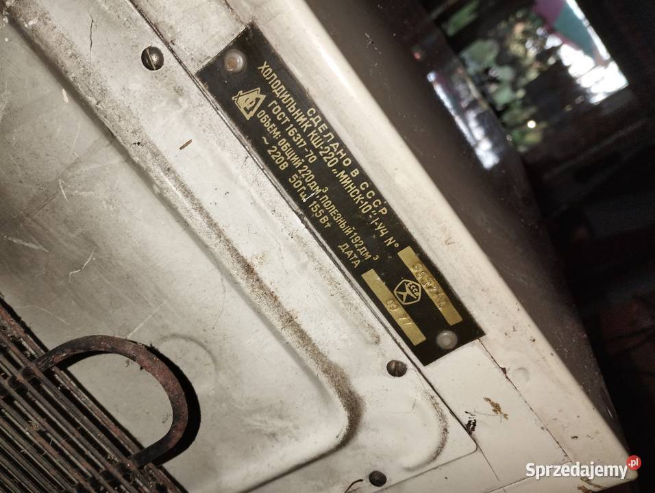 Lodówka Mińsk 10 sprawna śląskie Sosnowiec