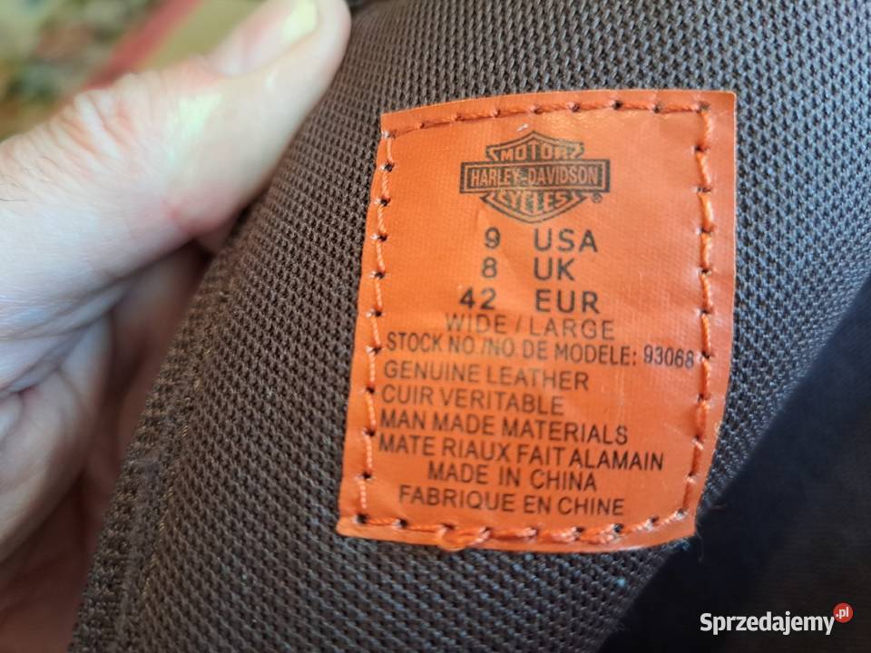 Buty męskie harley davidson Pozostałe Starachowice sprzedam