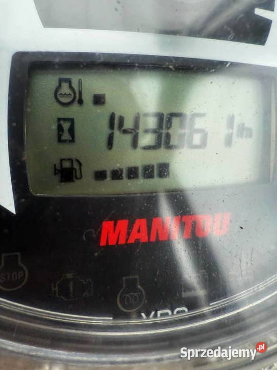 wózek widłowy terenowy MANITOU M302 3000 kabina łódzkie Działoszyn