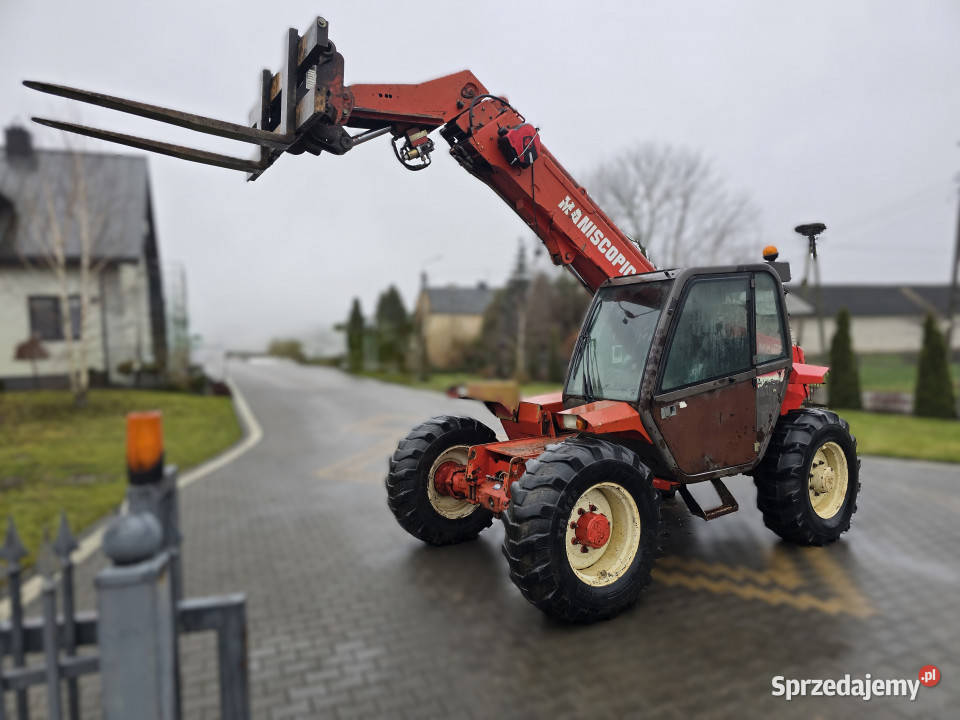 Ładowarka teleskopowa MANITOU MT 9284 4x4 9 m 28 podlaskie Serwatki sprzedam