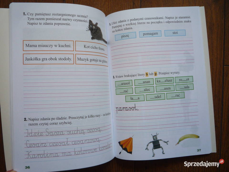 Już w szkole Piszę coraz lepiej Klasa 1 Semestr Szczecin