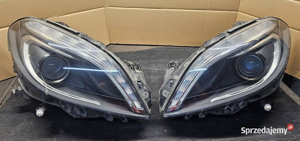 Mercedes Benz W246 lampy przód bixenon komplet podkarpackie Jarosław