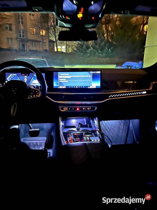 Bmw X6M60i tablety Swarovski ambiente ZAMIANA NA blokada skrzyni biegów Wasilków