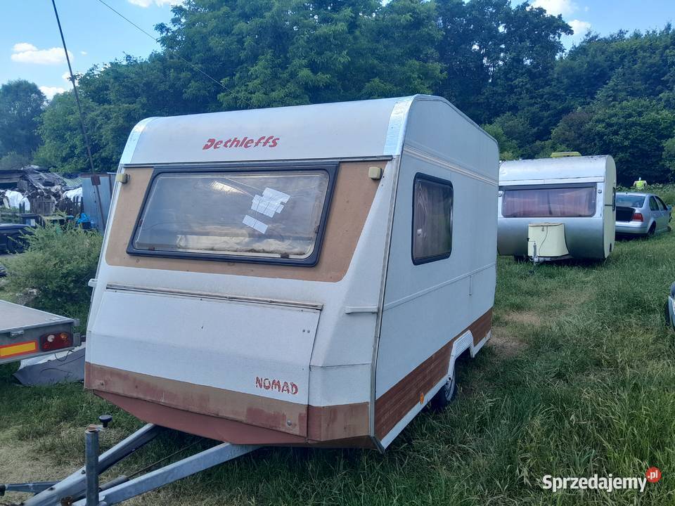 Przyczepa kempingowa Dethleffs 1988 850 dmc Krosno Odrzańskie sprzedam