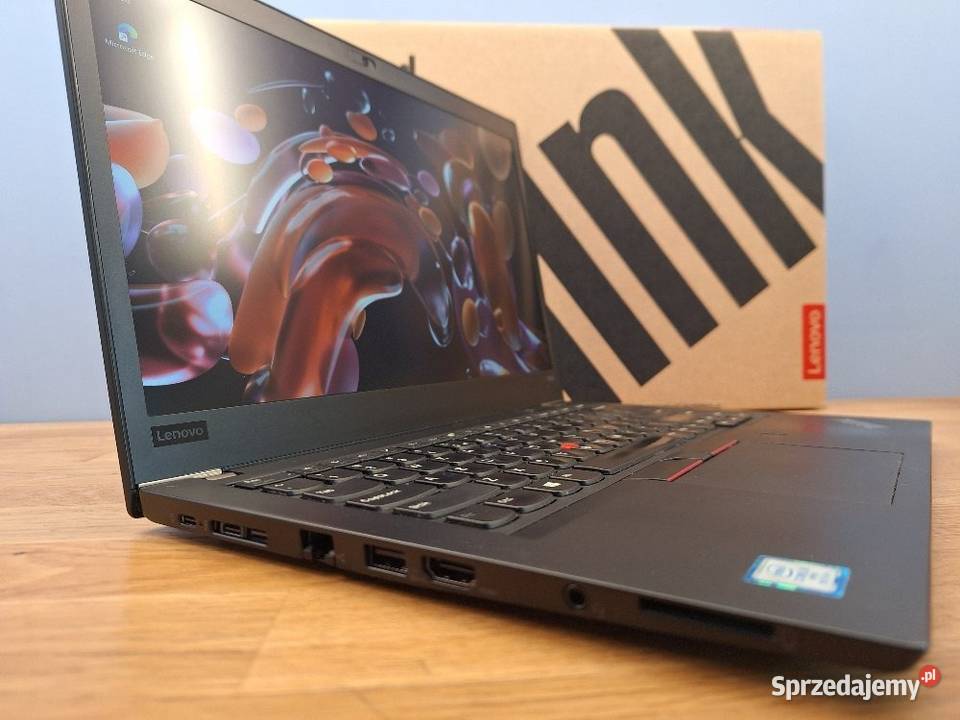 Laptop Lenovo ThinkPad T480s i58350U 16GB DDR4 Warszawa sprzedam