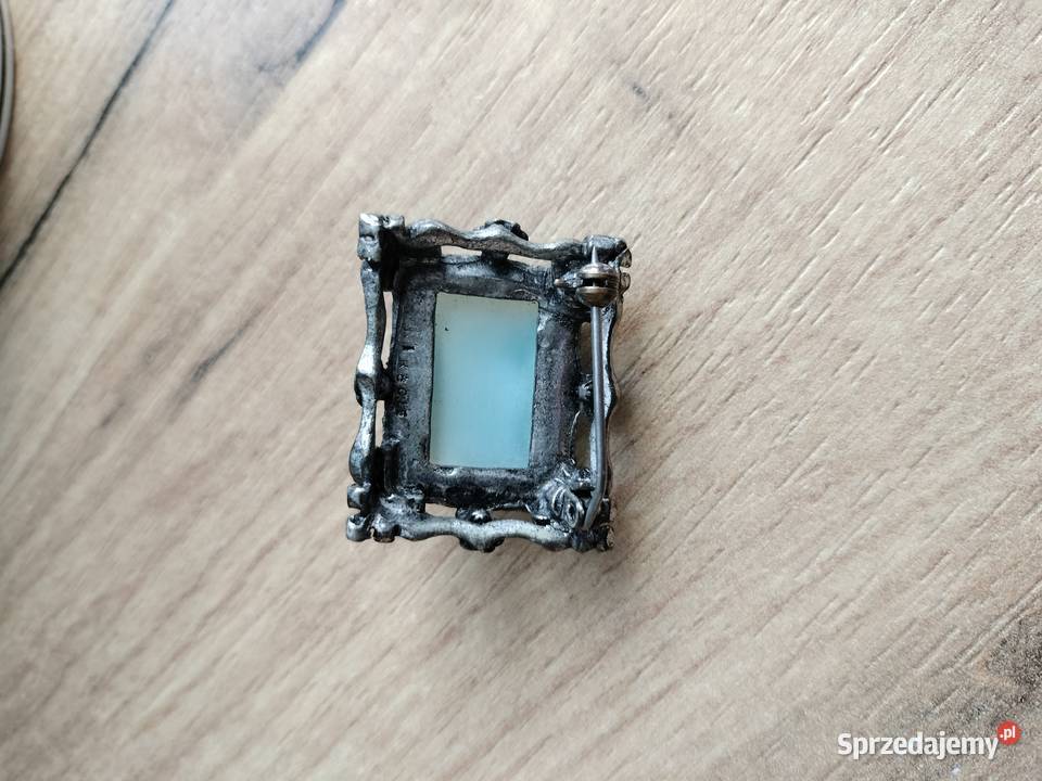 Broszka Miracle niebieski kamień Choszczno sprzedam