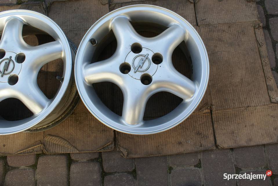 AluFelgi 6Jx15 4x100 ET40 oryginalne OPEL Astra sprzedam