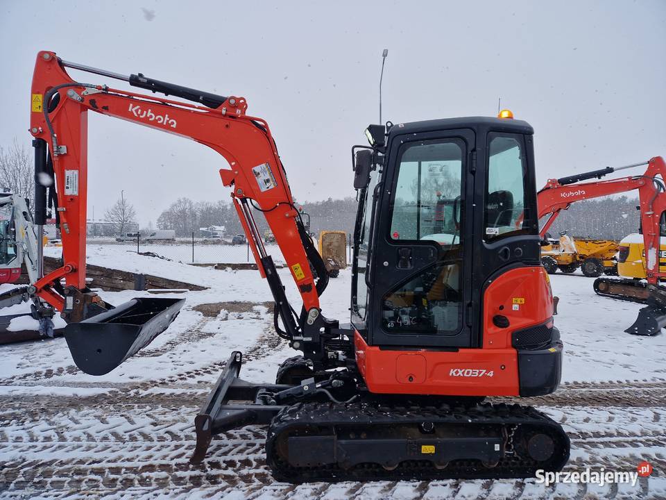 Minikoparka KUBOTA KX 0374 hydrauliczne Rok produkcji 2019 Ryżki sprzedam
