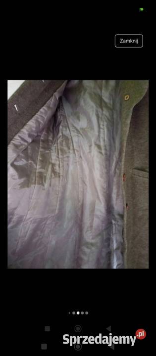 Płaszcz kistermann długi wełna kaszmir m beż Płaszcz zimowy Biłgoraj sprzedam