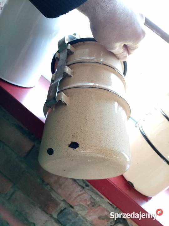 Kanka emaliowana prl Stalowa Wola