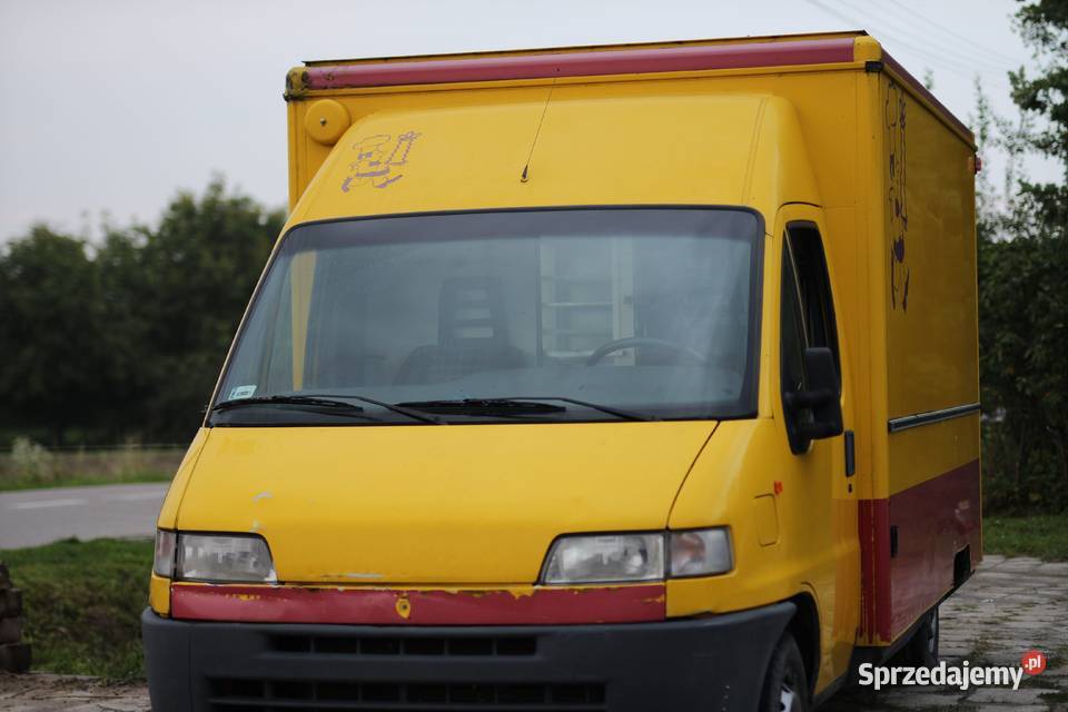 Food TruckCamper Borco Hohns Fiat Ducato 28D uszkodzony Krasnystaw
