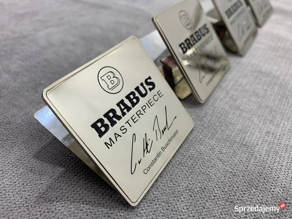 Logo emblemat fotele Mercedes Benz BRABUS Chełm