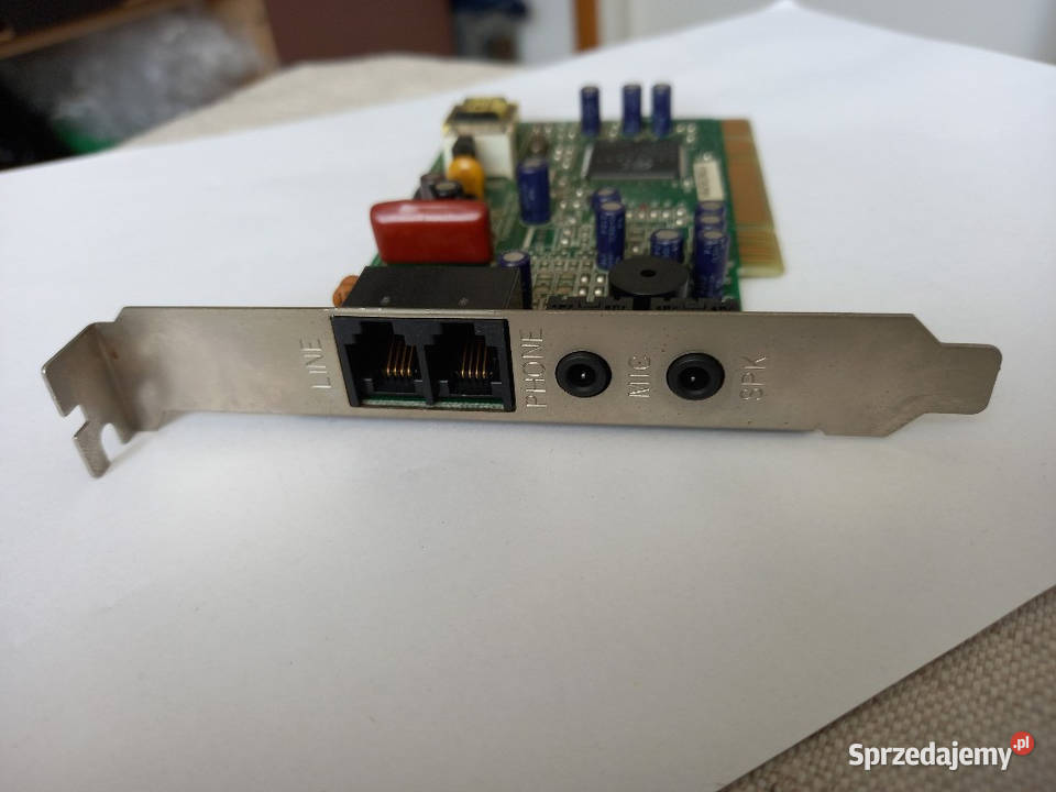 Retro modem PCI do PC Tomaszów Lubelski