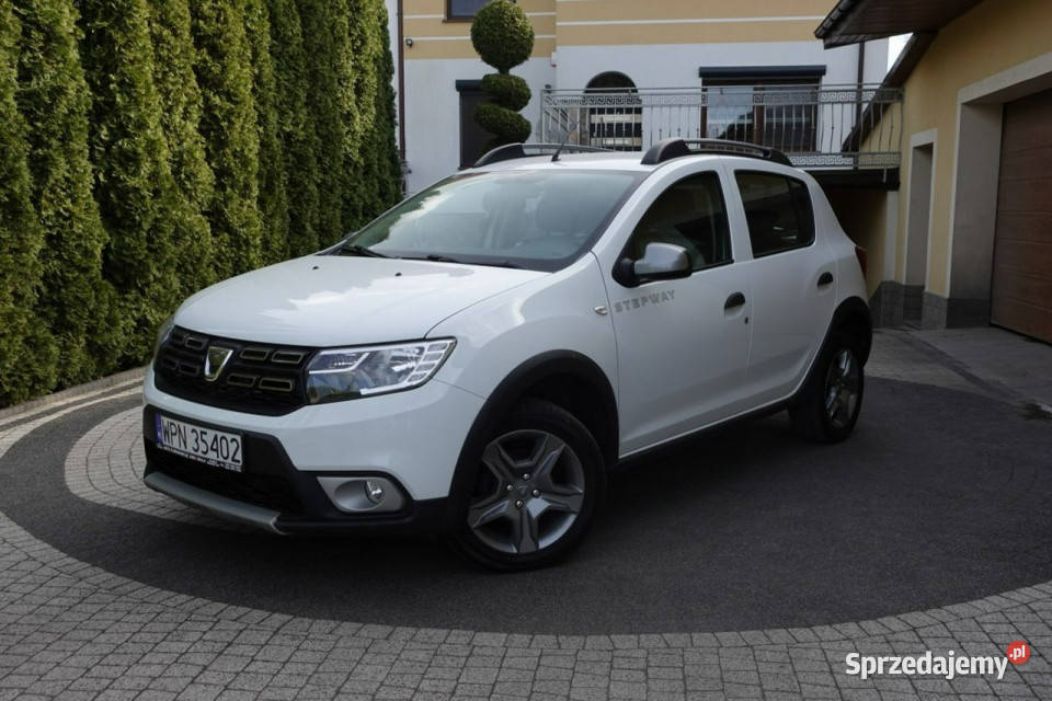 Dacia Sandero Stepway LED NAVI Kamera GWARANCJA elektryczne lusterka mazowieckie Płońsk