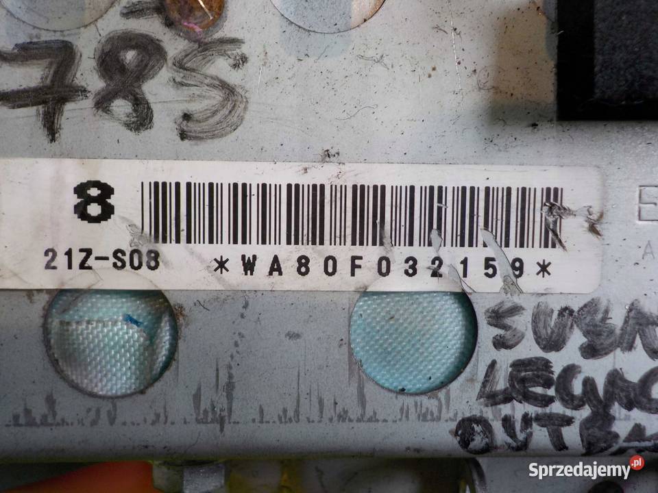 LEGACY OUTBACK III 04 AIRBAG poduszka pasazera Poduszki powietrzne Suków sprzedam