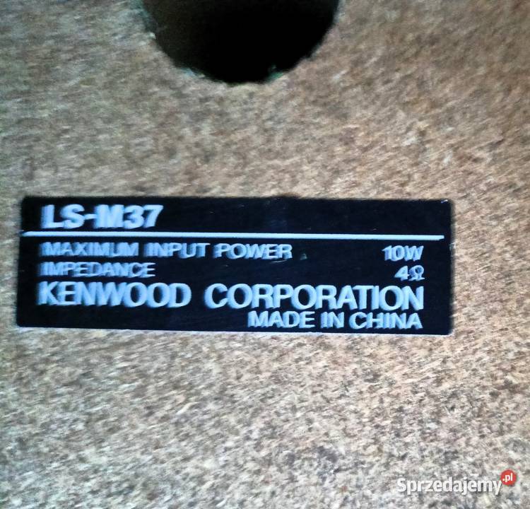Głośniki Kenwood LSM37 2x 10w Tarnobrzeg