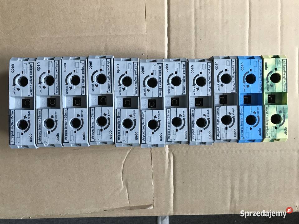 Złączka przelotowa 285195 WAGO Łódź sprzedam