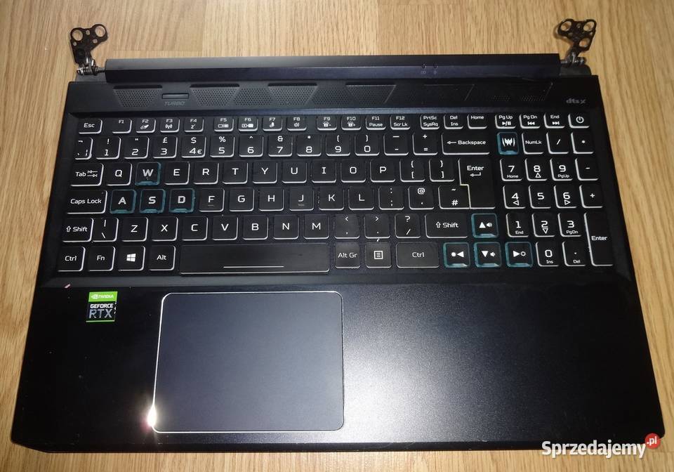 Laptop ACER Predator N20C3 bez ekranu na części zachodniopomorskie Szczecin
