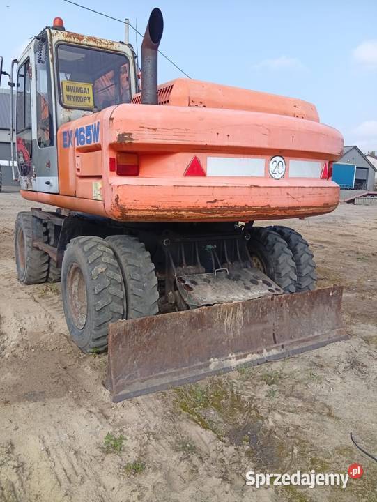 Koparka kołowa Hitachi 165 w Siedlce
