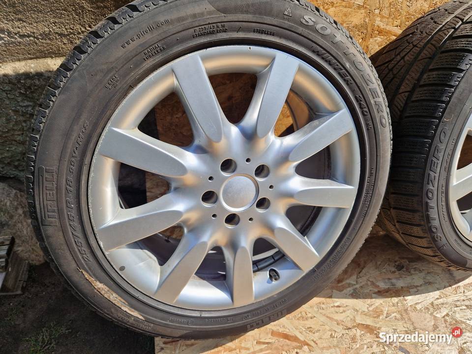 MB A2214011902 FELGI ALUMINIOWE 18 OPONY PIRELLI Słowikowo